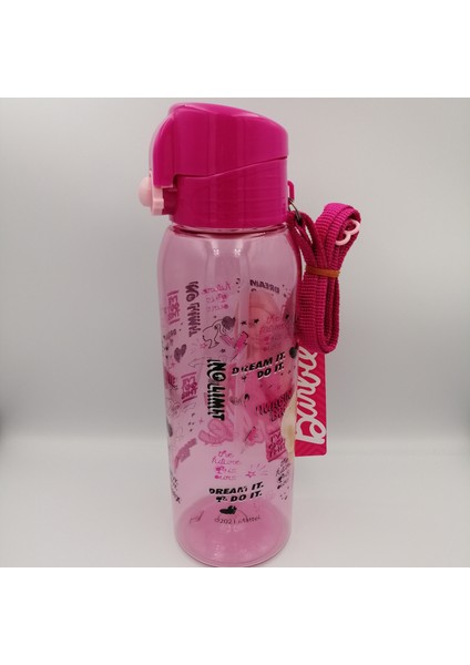 Tuffex Barbie Pipetli Kilitli Matara Lisanslı Ürün 650 ml