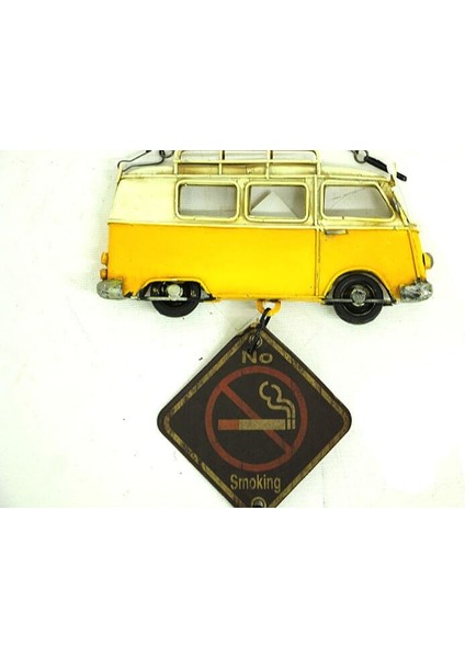 Dekoratif Metal Kapı Rüzgar Çanı Minibüs Lütfen Sessiz Olunuz fiyatları