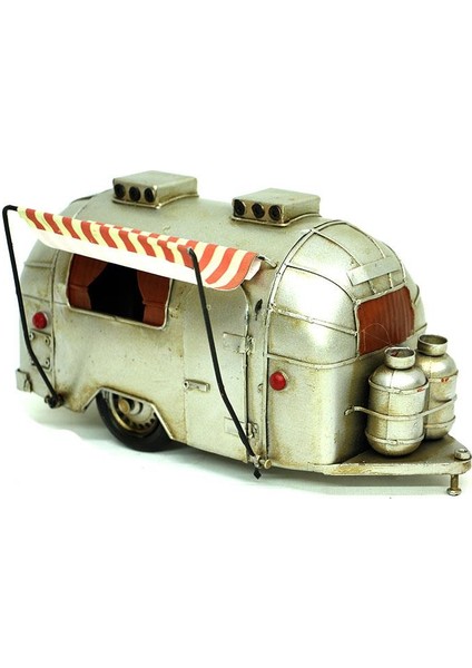 Dekoratif Metal Karavan Tenteli Vintage Hediyelik