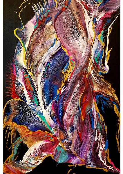 Soyut Çerçeveli Cam Tablo fiyatları