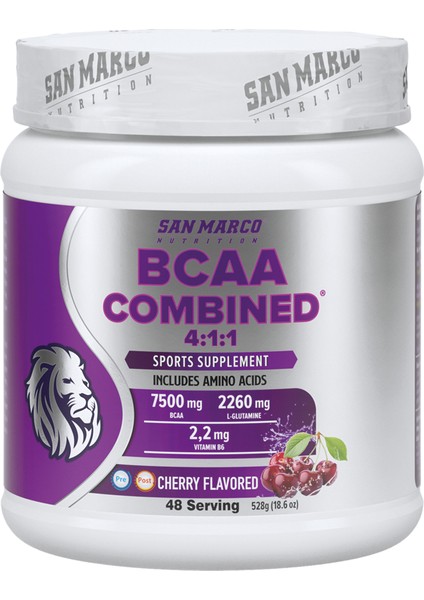 Sanmarco Nutrition Bcaa Combined Kiraz Aromalı 528 gr