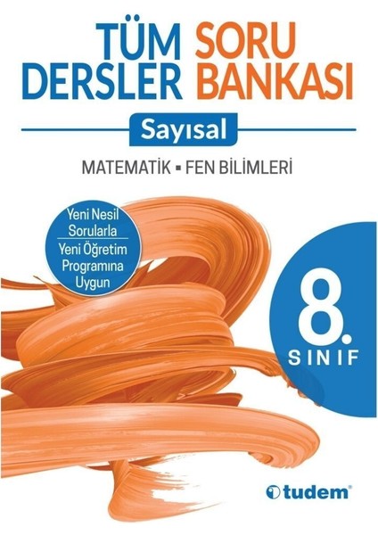 Tudem Yayınları 8. Sınıf Tüm Dersler Sayısal Soru Bankası