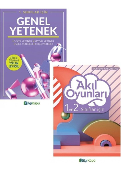 Tudem Yayınları 1. Sınıf Genel Yetenek ve Akıl Oyunları Seti