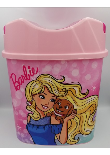 Tuffex Barbie Yutan Çöp Kovası 5.5lt Lisanslı Ürün