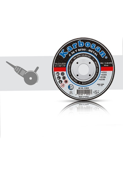 Nk Metal Kesme 180*3*22 (910040) fiyatları