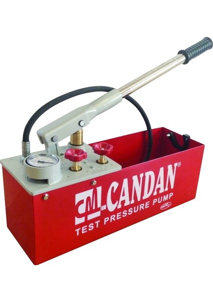 Test Pompası Prinç Pistonlu Kırmızı