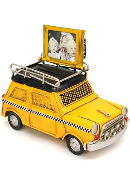 Dekoratif Metal Araba Çerçeveli ve Kumbaralı fiyatları