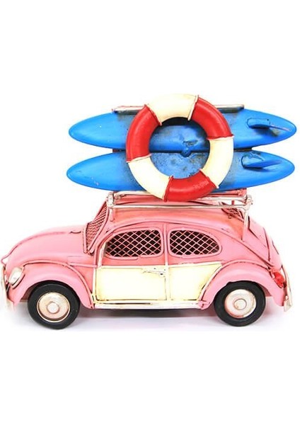 Dekoratif Metal Araba Çerçeveli ve Kumbaralı Biblo Hediyelik fiyatları