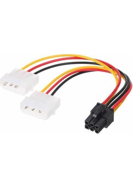 6 Pin Power Kablo 6 Pin To Molex Power Pcıe Ekran Kartı Güç Kablo 8 Pin Power To Molex