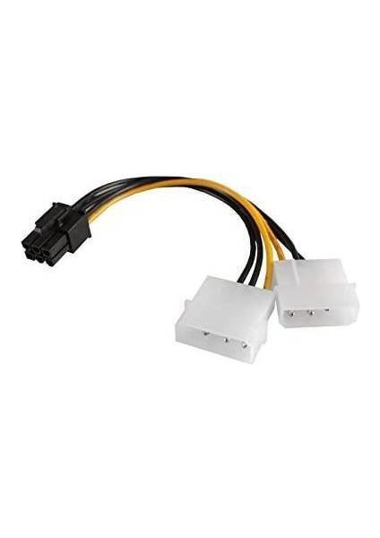 6 Pin Power Kablo 6 Pin To Molex Power Pcıe Ekran Kartı Güç Kablo 8 Pin Power To Molex