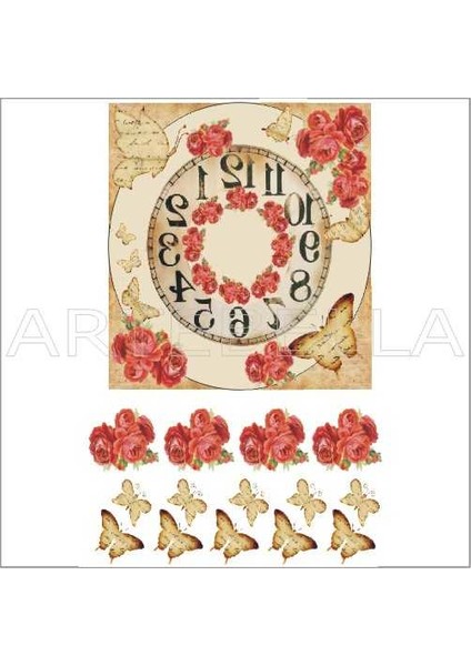 Extra Büyük Kolay Transfer 1637V Açık Zemin 35 x 50 cm