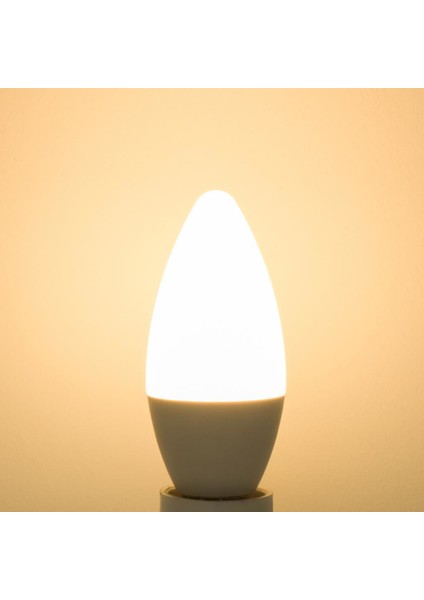 5W (40W) Dim LED Mum Ampul Sarı (6 Adet) Işığı Kısılabilir Tasarruflu Ampul E14 fırsatları