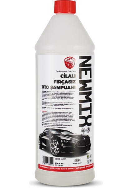 Cilalı Fırçasız Oto Şampuanı 1.000 ML