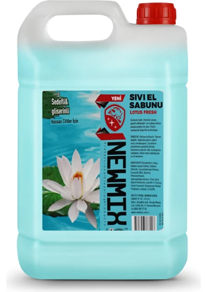 Lotus Fresh Özlü Sıvı El Sabunu 5 kg