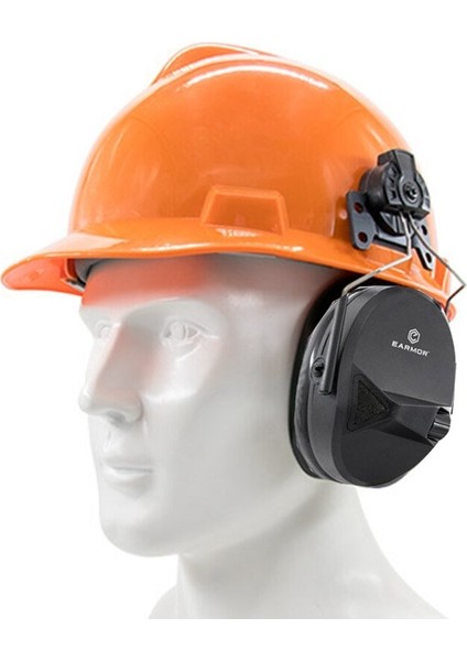 Earmor M30H Iş Güvenliği Kaskı Baret Uyumlu Aktif Elektronik Kulaklık