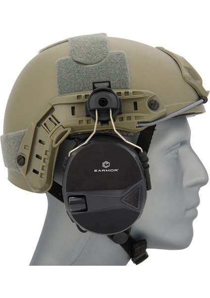 Earmor M30H Iş Güvenliği Kaskı Baret Uyumlu Aktif Elektronik Kulaklık modelleri