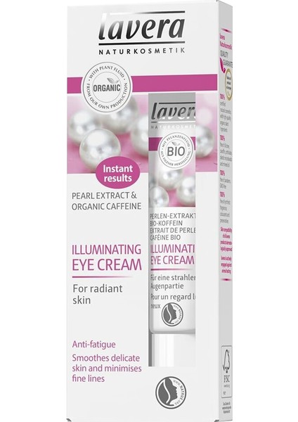 Illuminating Aydınlatıcı %100 Doğal Göz Kremi 15 ml