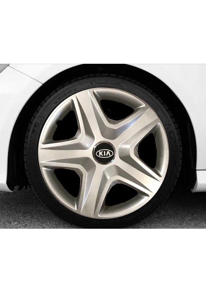 Kia Picanto 14'' Inç Gri 4'lü Set Jant Kapağı Çelik Jant Görünümlü