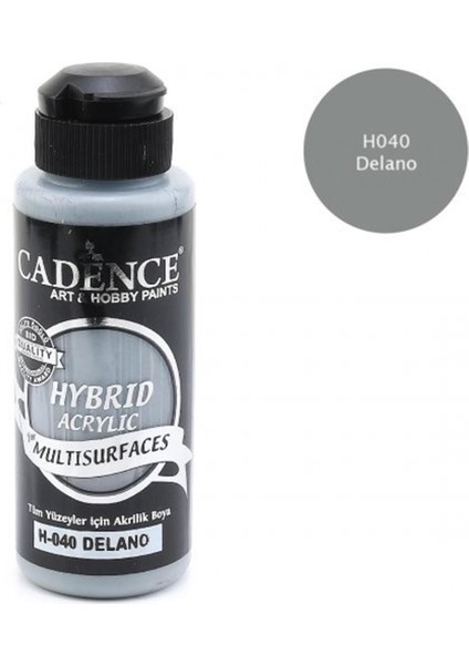 Hybrid Multisurface Akrilik Boya 120 Ml. H-040 Delano