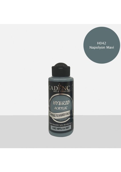Hybrid Multisurface Akrilik Boya 120 Ml. H-042 Napolyon Mavi