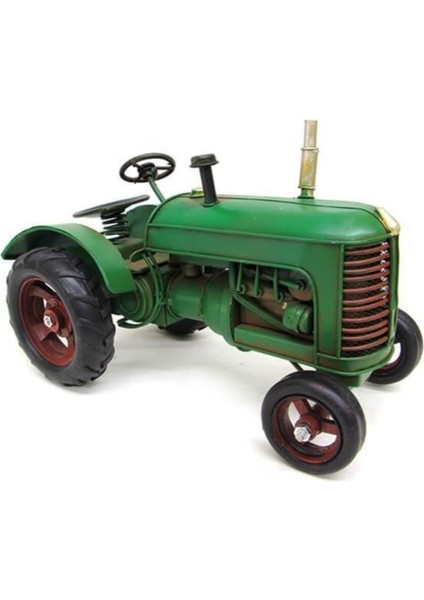 Dekoratif Metal Traktör Biblo Dekoratif Armağanlik