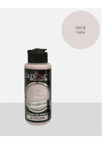 Hybrid Multisurface Akrilik Boya 120 Ml. H-078 Vaha