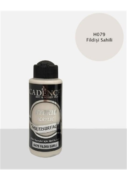 Hybrid Multisurface Akrilik Boya 120 Ml. H-079 Fildişi Sahili