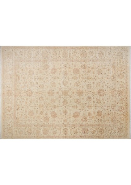 Hajıba Afgan Uşağı 590AB Ivory/Ivory 242 x 344 cm 8.50 m2 El Dokuma Halı