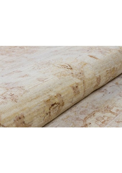 Hajıba Afgan Uşağı 590AB Ivory/Ivory 242 x 344 cm 8.50 m2 El Dokuma Halı