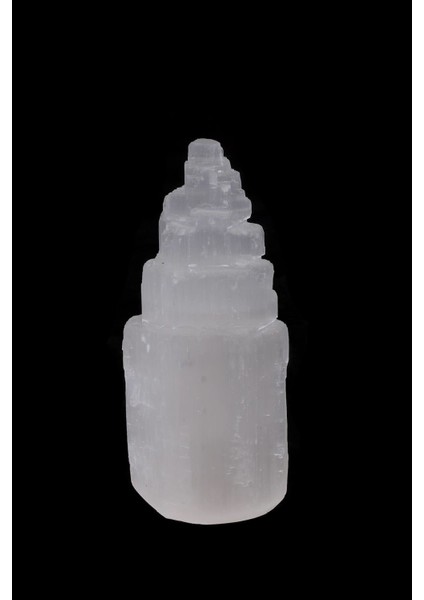 Selenit Taşı Doğal Taş Kule ( 10 cm ) - KT0445 fiyatları