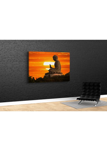 Buda Heykeli Kanvas Tablo fiyatları