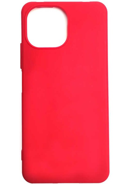 Xiaomi Mi 11 Lite Kılıf Biye Mat Esnek Silikon Kapak