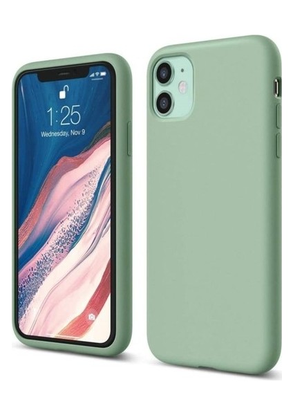 Apple iPhone 11 Kılıf 3D Kamera Korumalı Içi Kadife Lansman Yumuşak Silikon