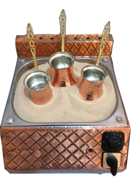 K6 Bakır Kumda Kahve Makinesi