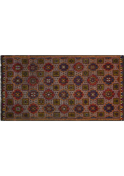 Eşsiz Güzelliğe Sahip Vintage Halı 161 x 290 cm 7780