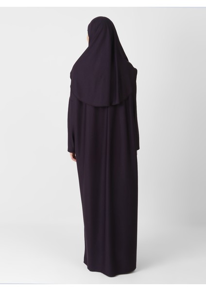 Namaz Elbisesi - Mürdüm - Ecesun