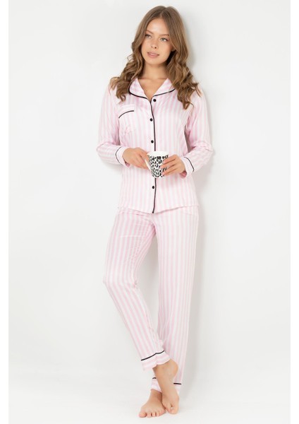 Victoria Uzun Kollu Kadın Pijama Takımı fiyatları