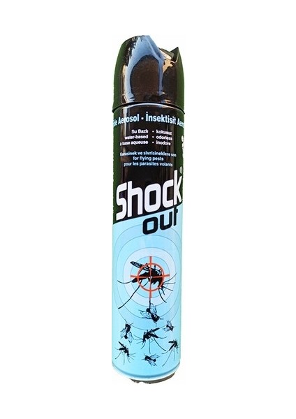 Dual Kimya Shock Out Sinek Öldürücü Kullanıma Hazır 300 ml