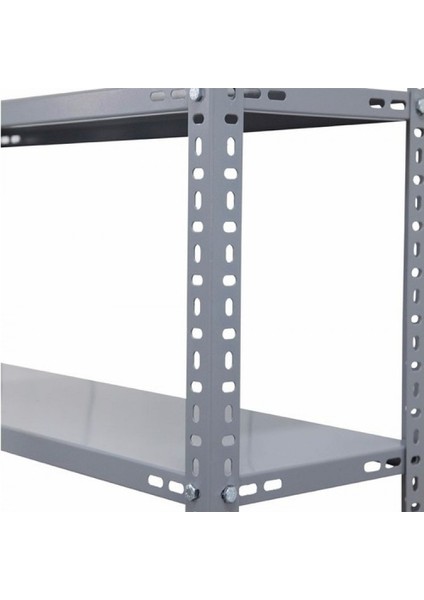 En Uygun Raf 3 Katlı Galvaniz Çelik Raf 0.70 MM-43X93-100CM