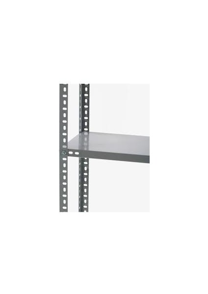 6 Katlı 4'lü Bitişik Galvaniz Çelik Raf.depo,dosya Raf 0.70 MM-31X60-200CM