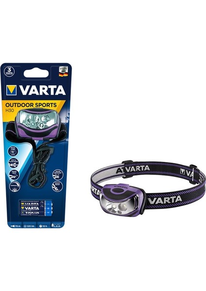 2x1 Watt Ledli Kafa Feneri