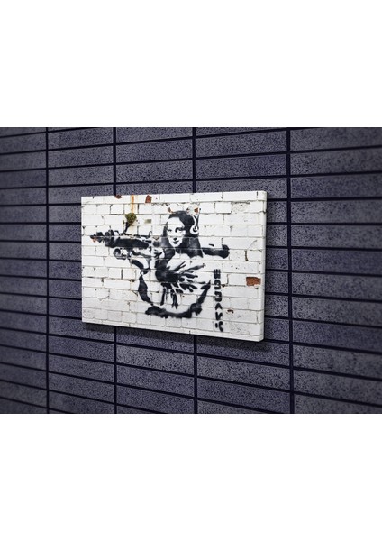 Banksy Mona Lisa Kanvas Tablo fiyatları