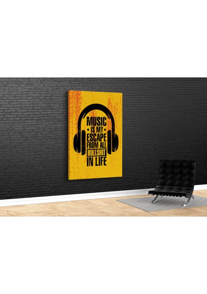 Müzik Kanvas Tablo