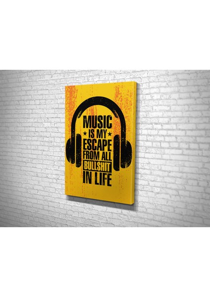 Müzik Kanvas Tablo
