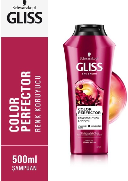 Color Perfector Renk Koruyucu Şampuan 500 Ml+Gliss Ultimate Oil Elixir Yağ İksiri 75Ml