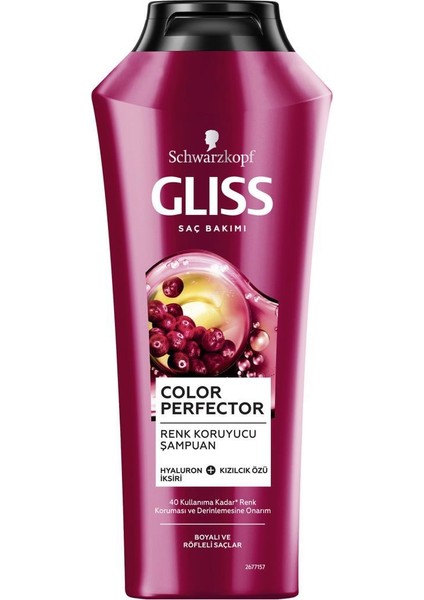 Color Perfector Renk Koruyucu Şampuan 500 Ml+Gliss Ultimate Oil Elixir Yağ İksiri 75Ml