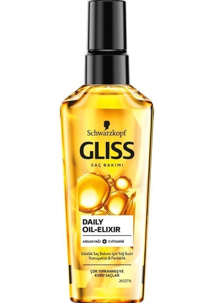 Color Perfector Renk Koruyucu Şampuan 500 Ml+Gliss Ultimate Oil Elixir Yağ İksiri 75Ml