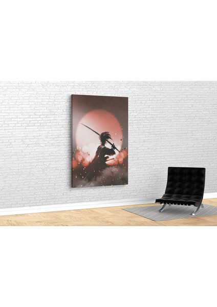 Samuray Kanvas Tablo