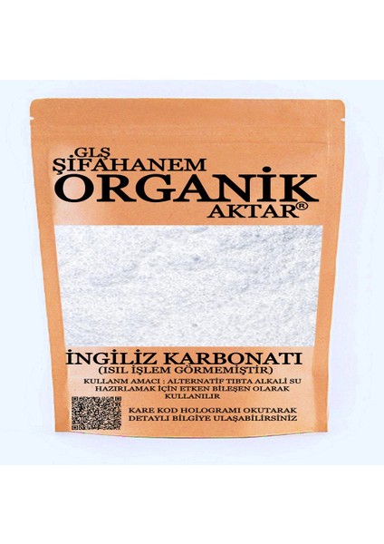 Ingiliz Karbonatı 1 kg Isıl Işlem Görmemiş