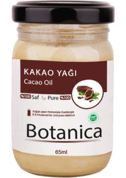 Kakao Yağı - Theobroma Cacao - ( Nemlendirici - Parlatıcı ) Cacao Oil Cilt Ve Saç Bakım Yağı 100 Ml